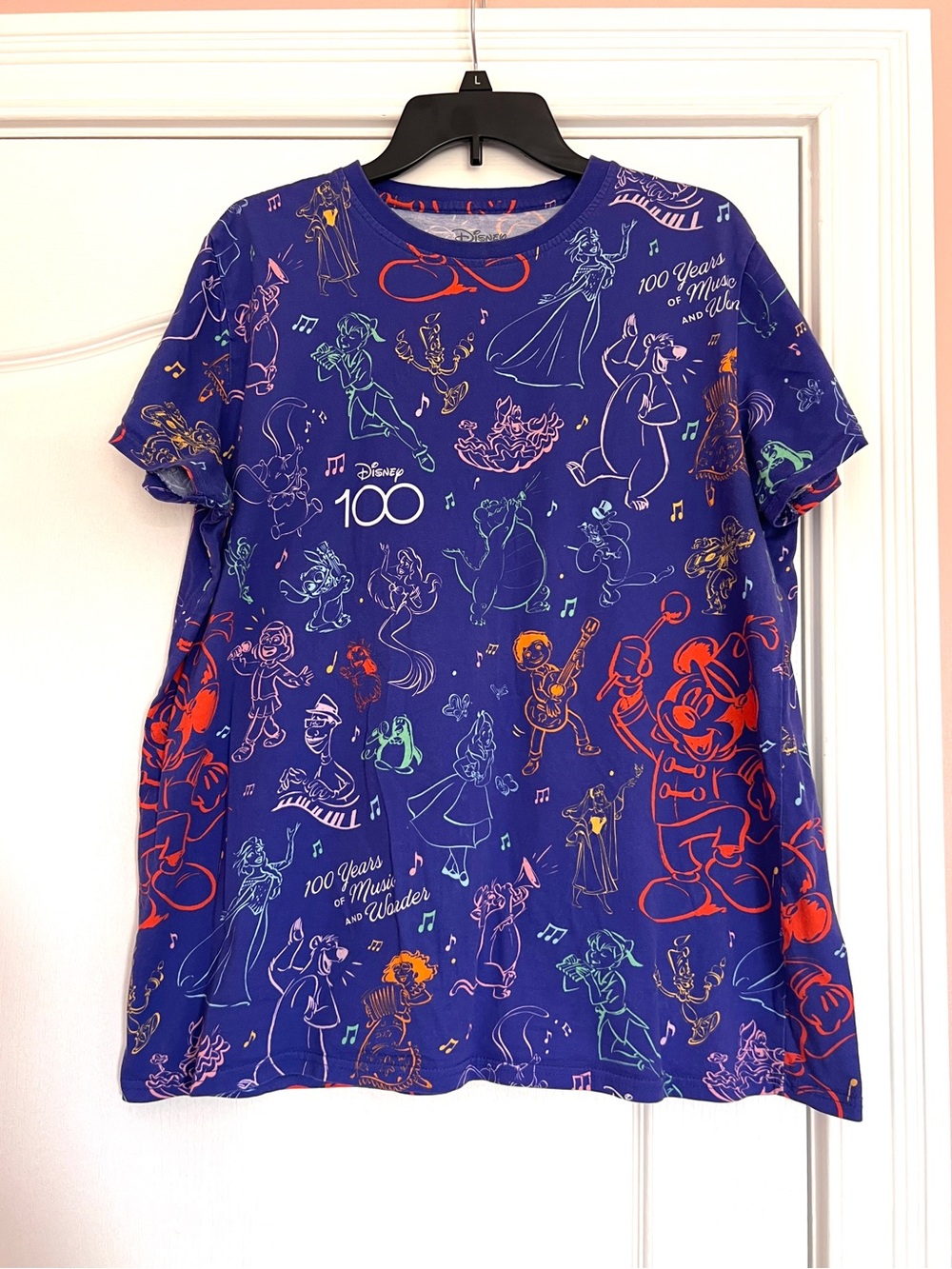 Disney 100th Anniversary Short Sleeve Character Tee